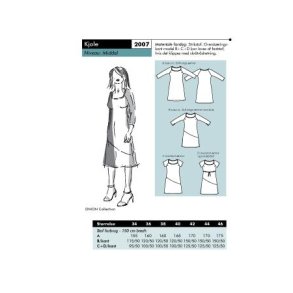 Onion 2007 Kjole med raglanrmer